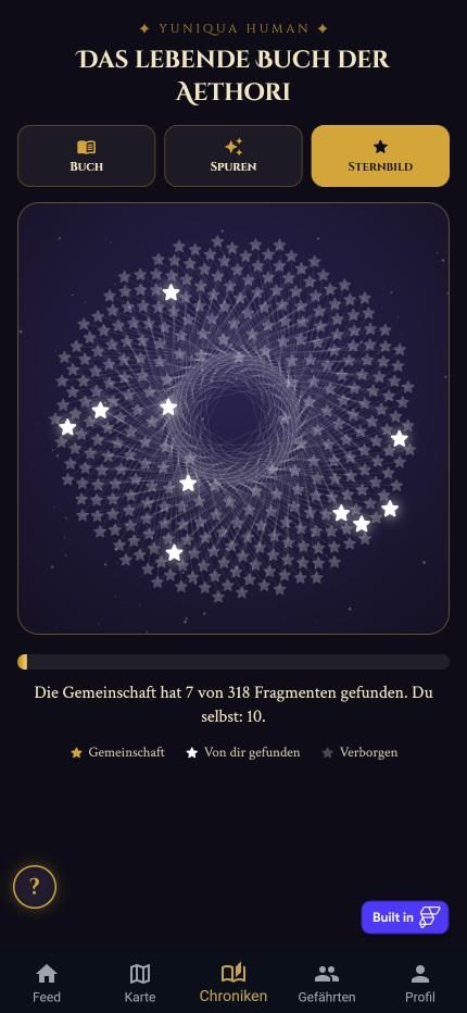 Das Sternbild im lebenden Buch der Aethori